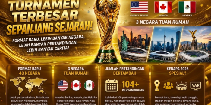 Piala Dunia 2026 Diprediksi Jadi Turnamen FIFA Paling Meriah Sepanjang Masa